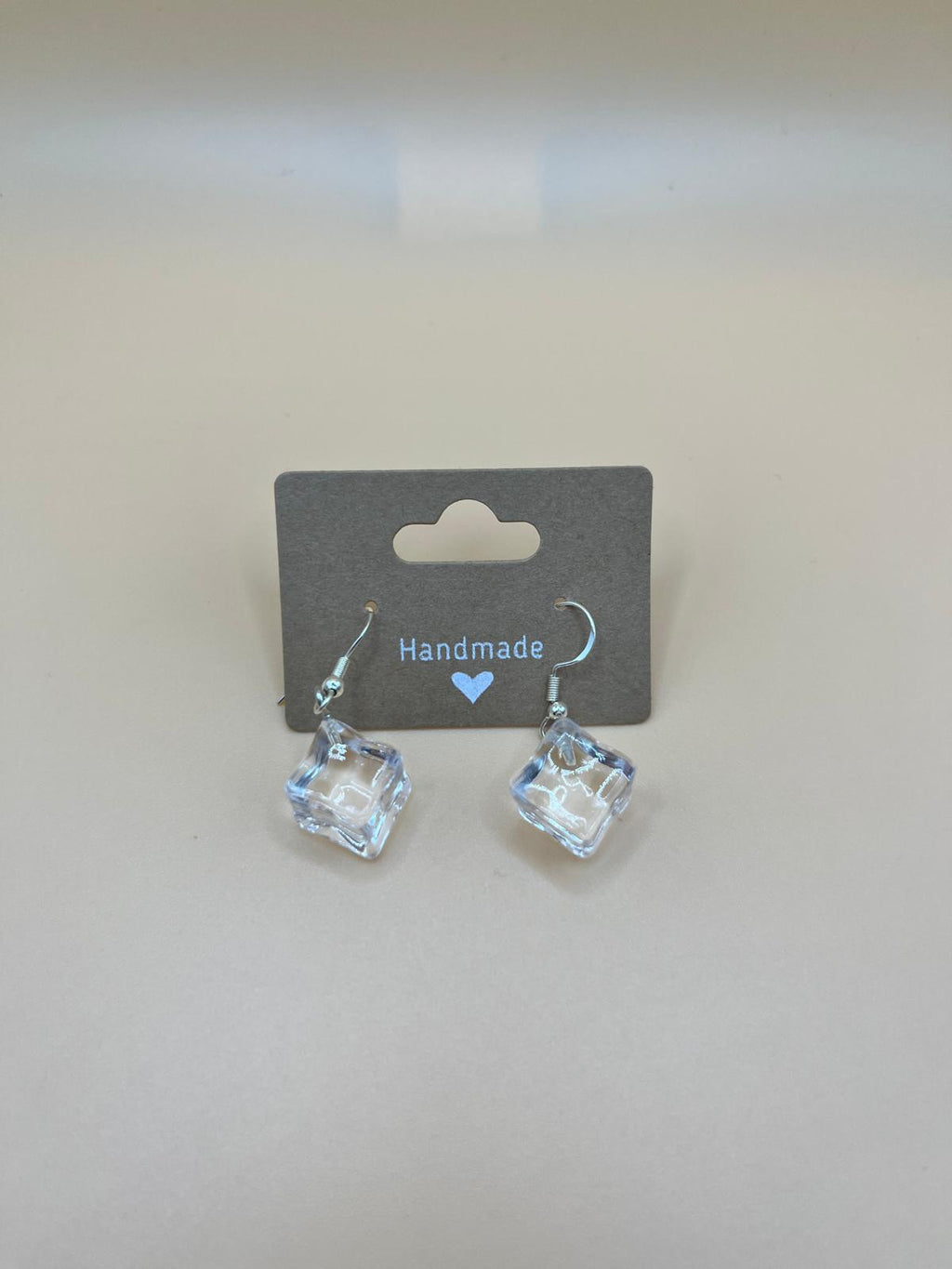 Ice cube earrings